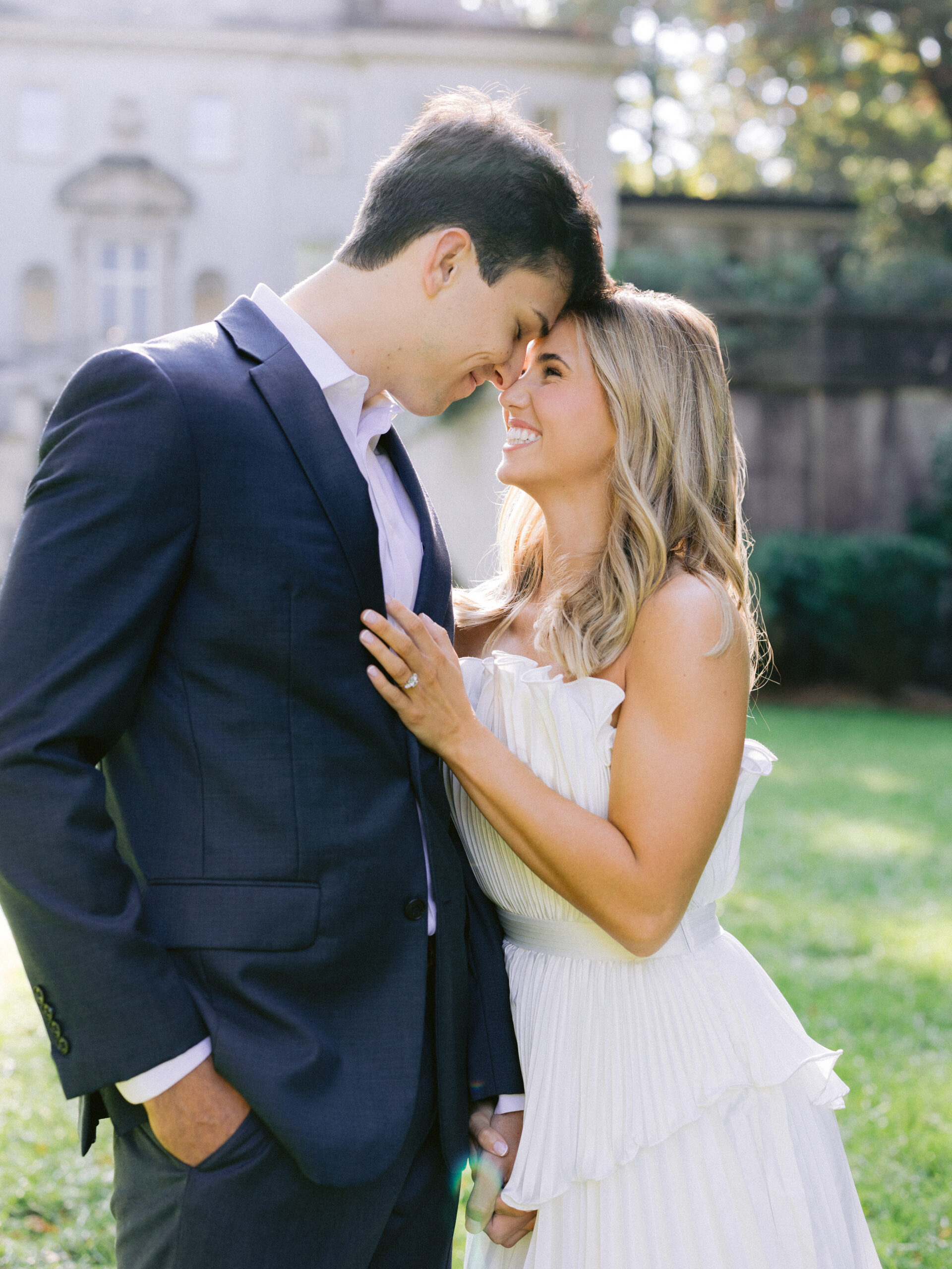 Swan House Engagement Photos