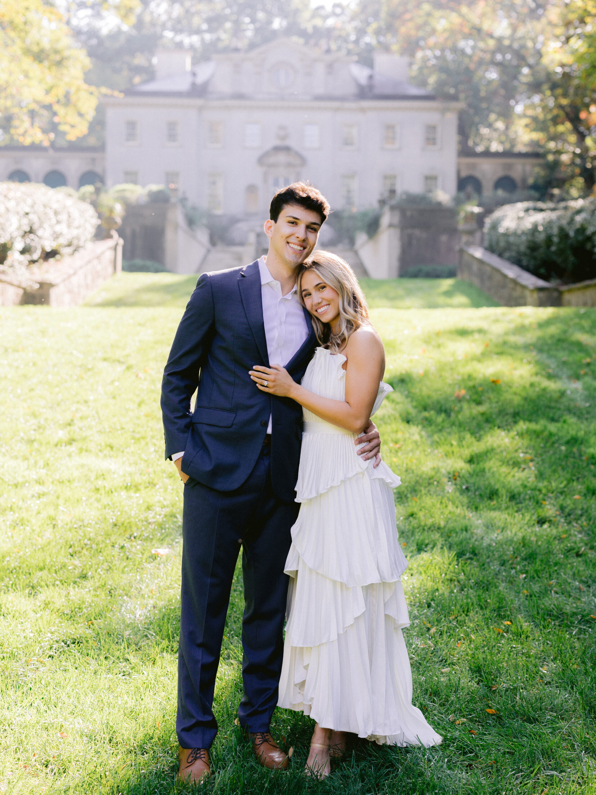 Swan House Engagement Photos