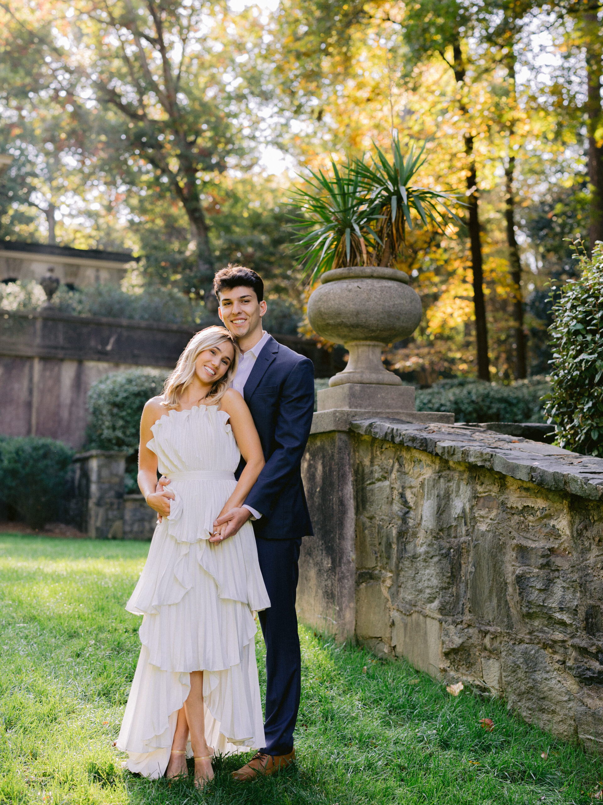Swan House Engagement Photos