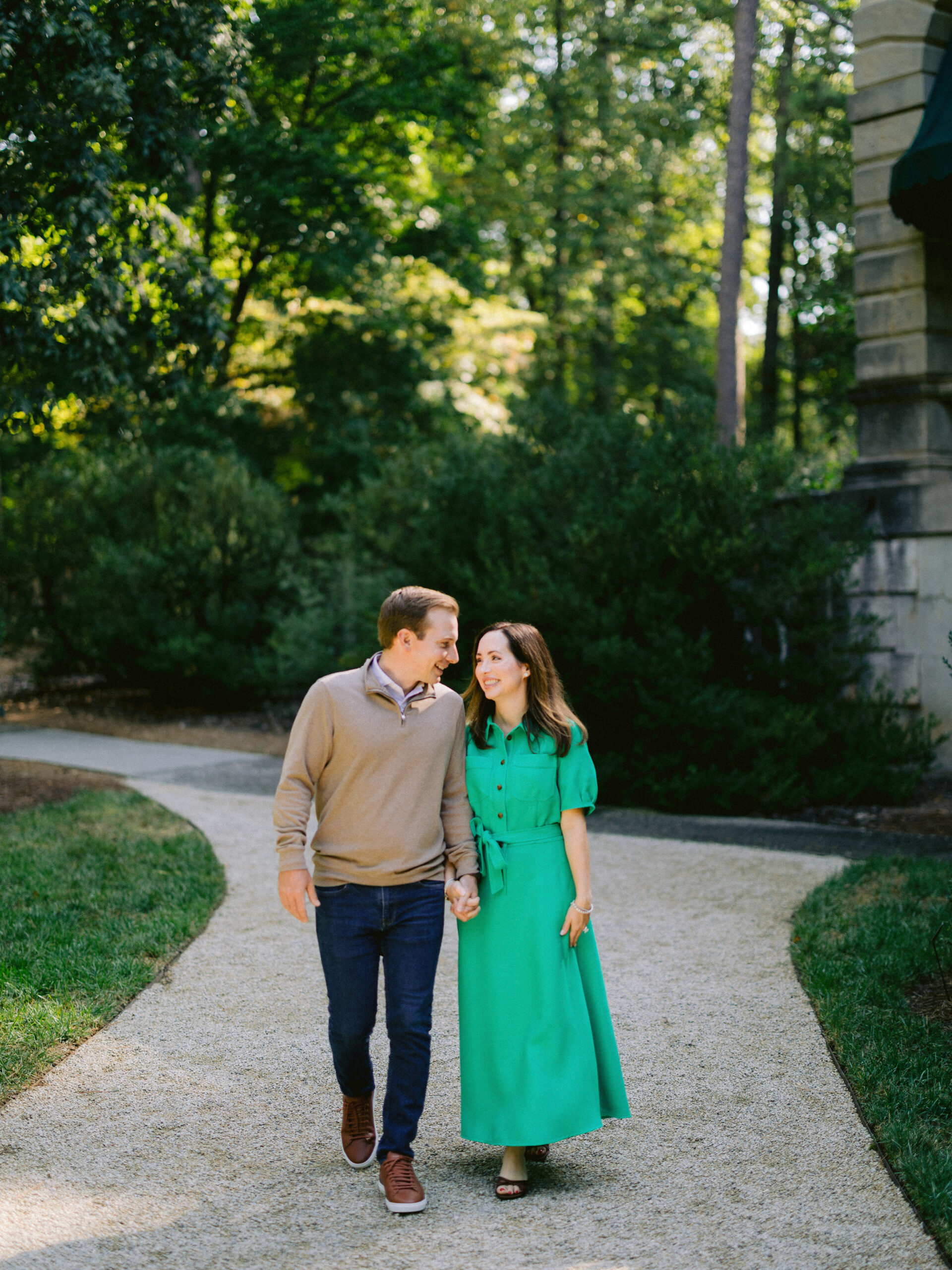 Swan House Engagement Session