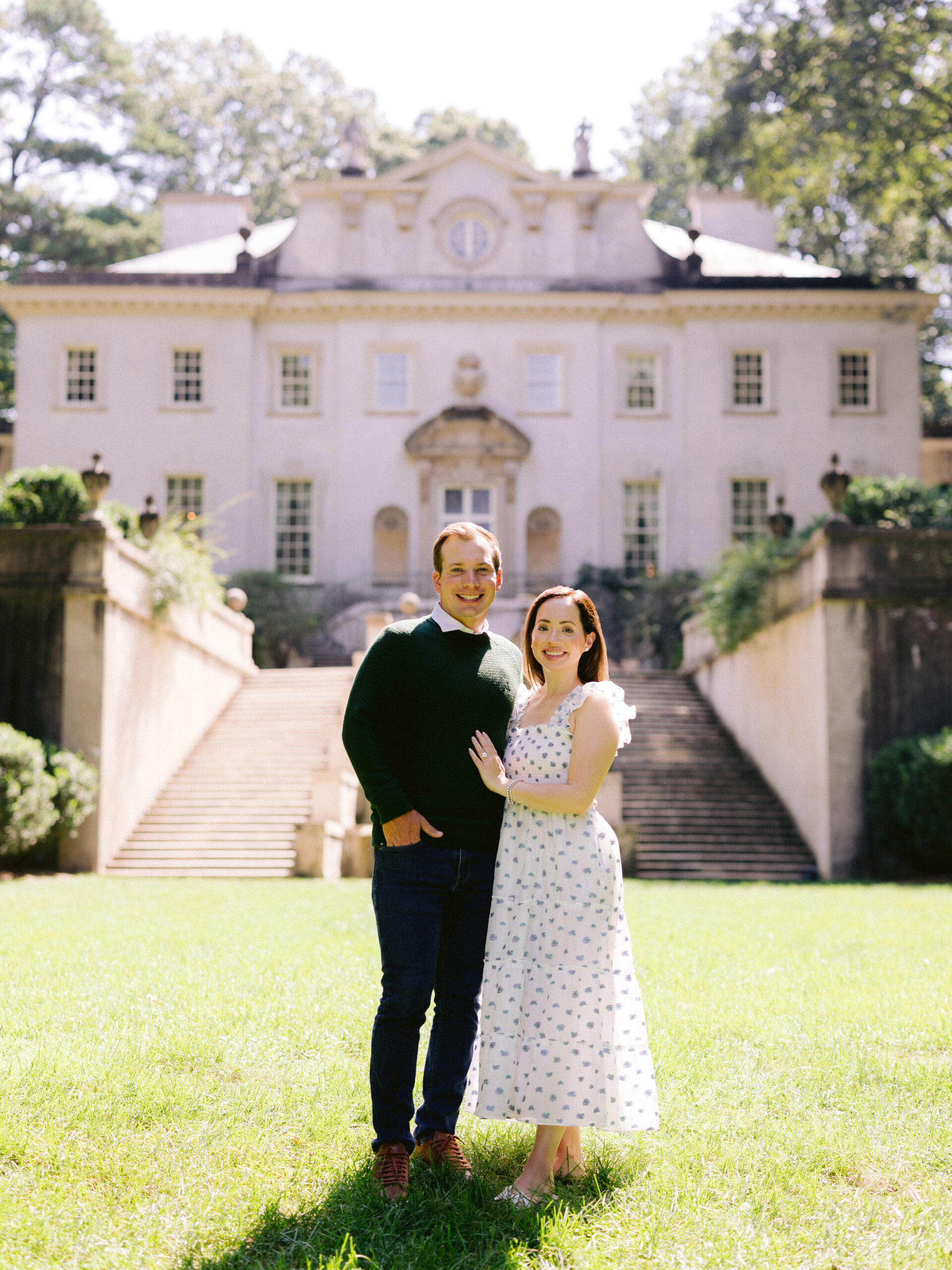 Swan House Engagement Session