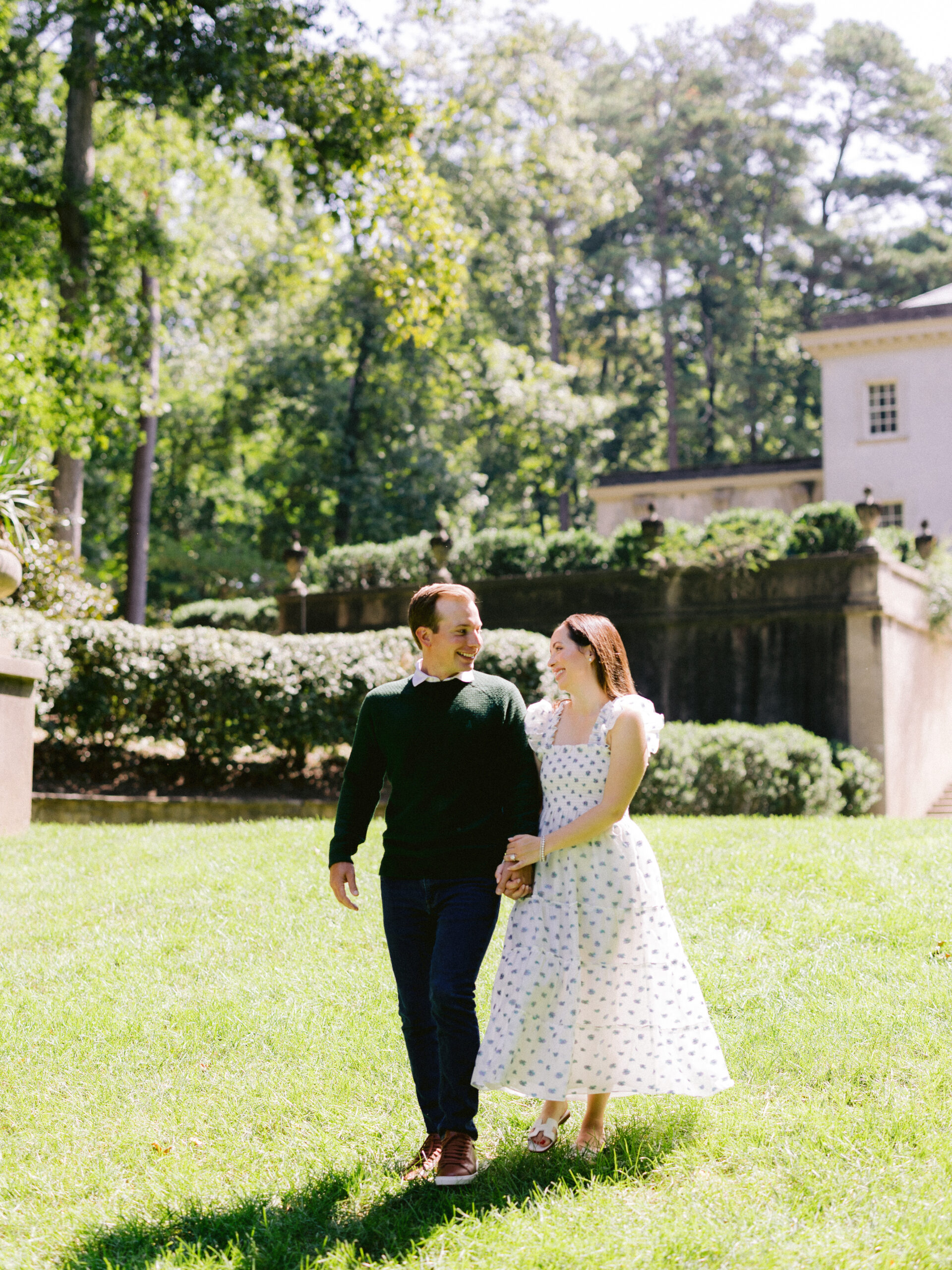 Swan House Engagement Session