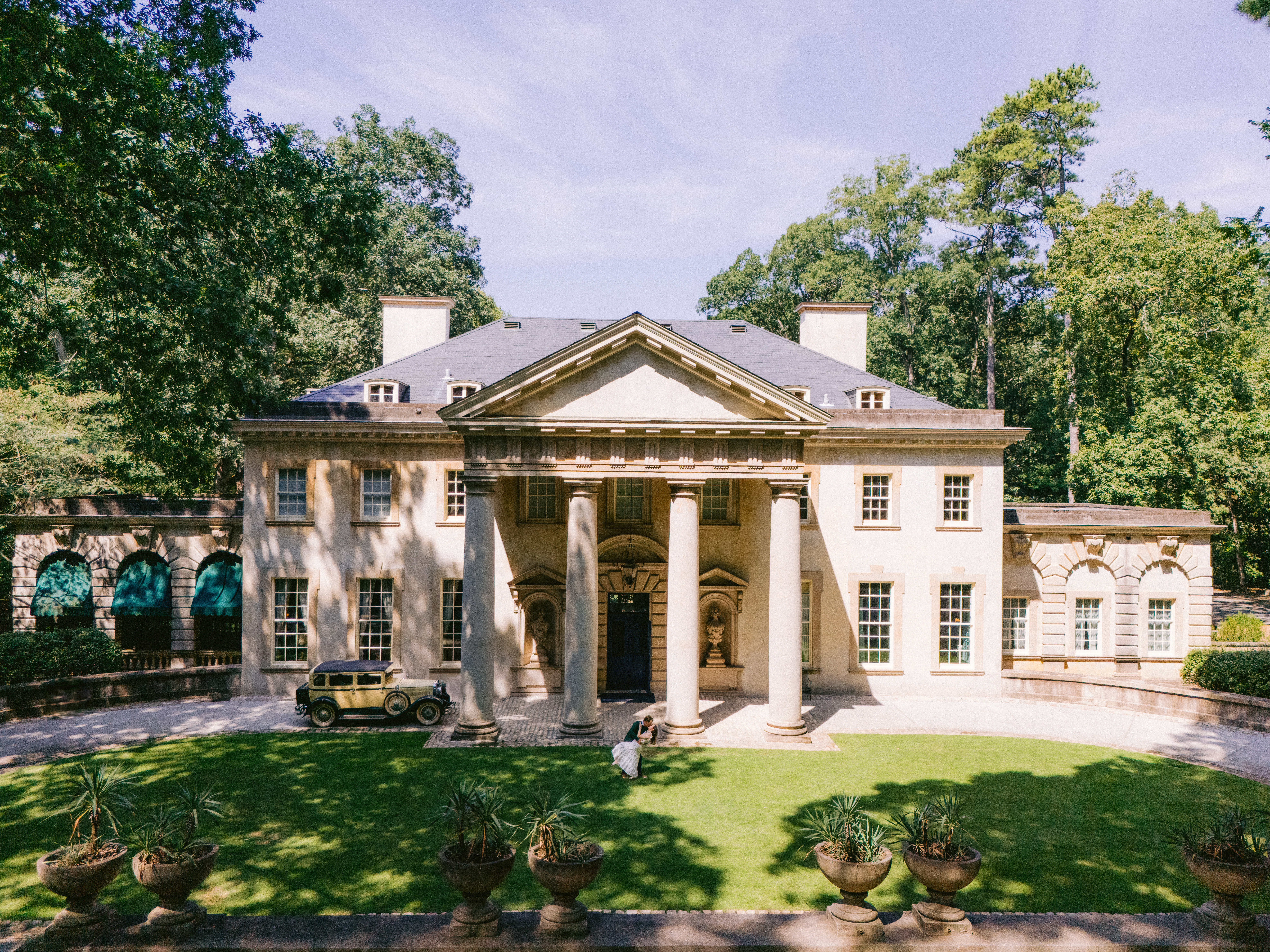 Swan House Engagement Session