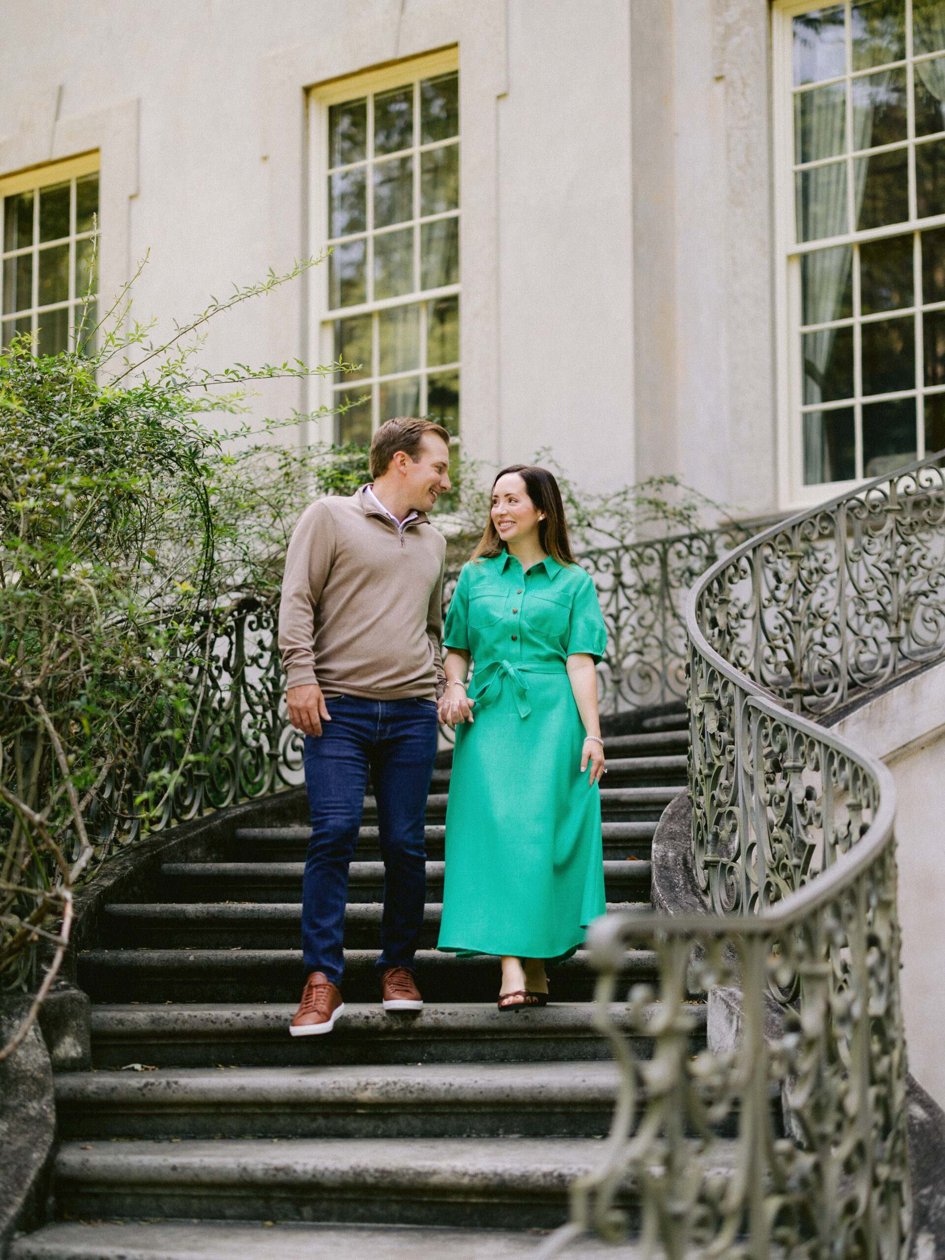 Swan House Engagement Session