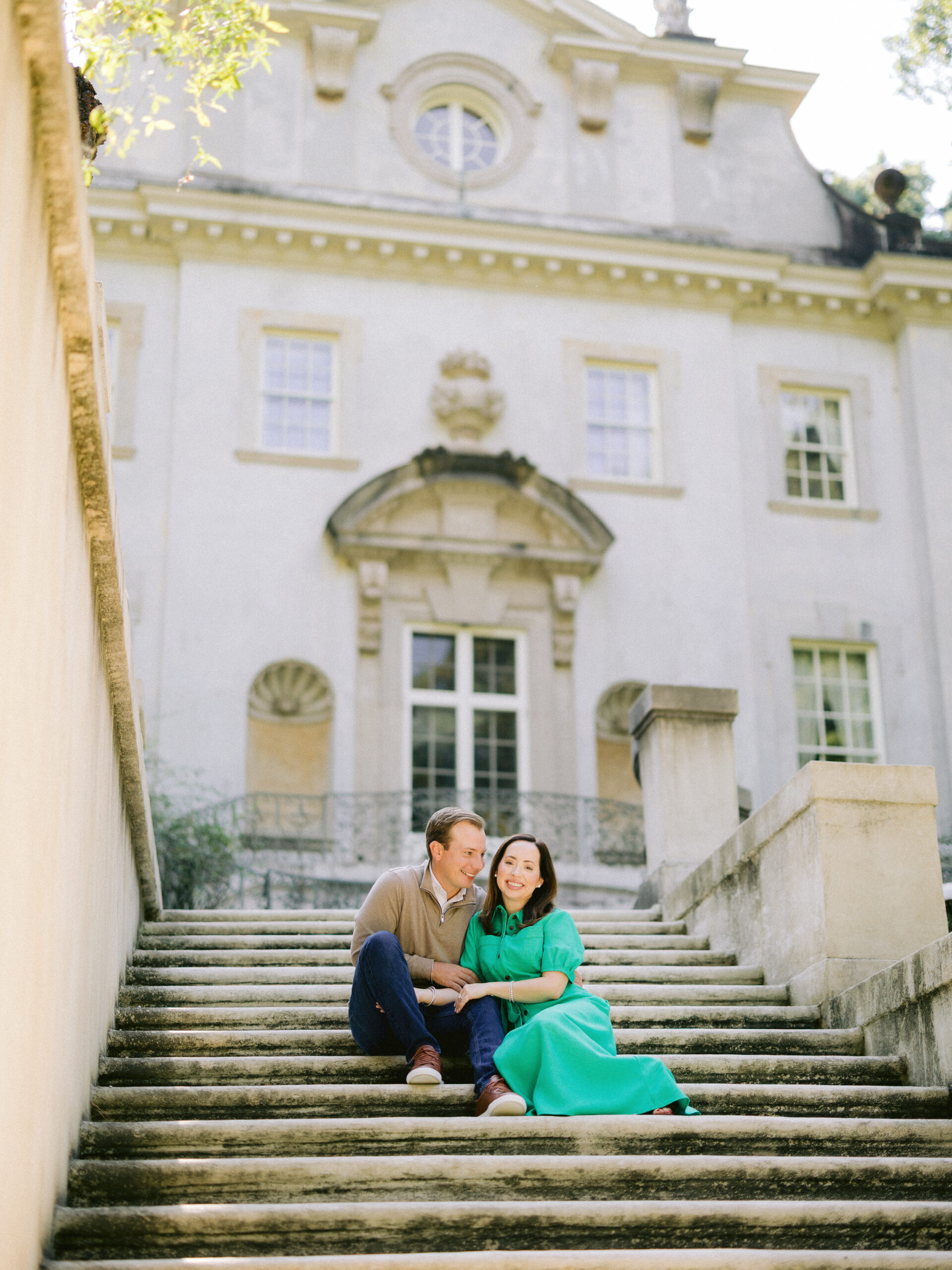 Swan House Engagement Session