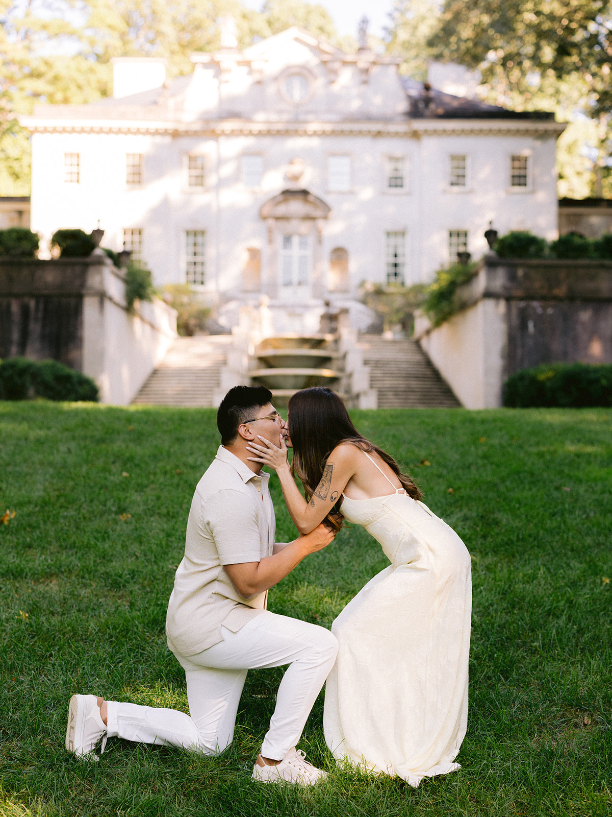 Engagement Session at The Swan House