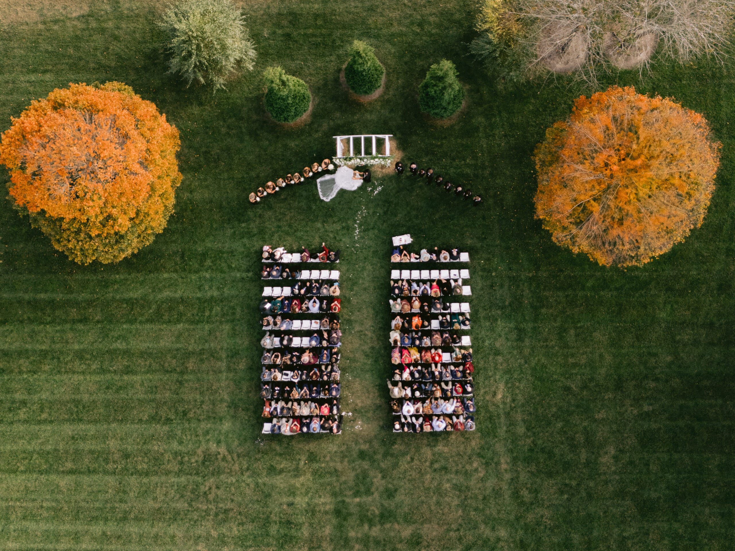 Burlington Plantation Wedding ceremony space
