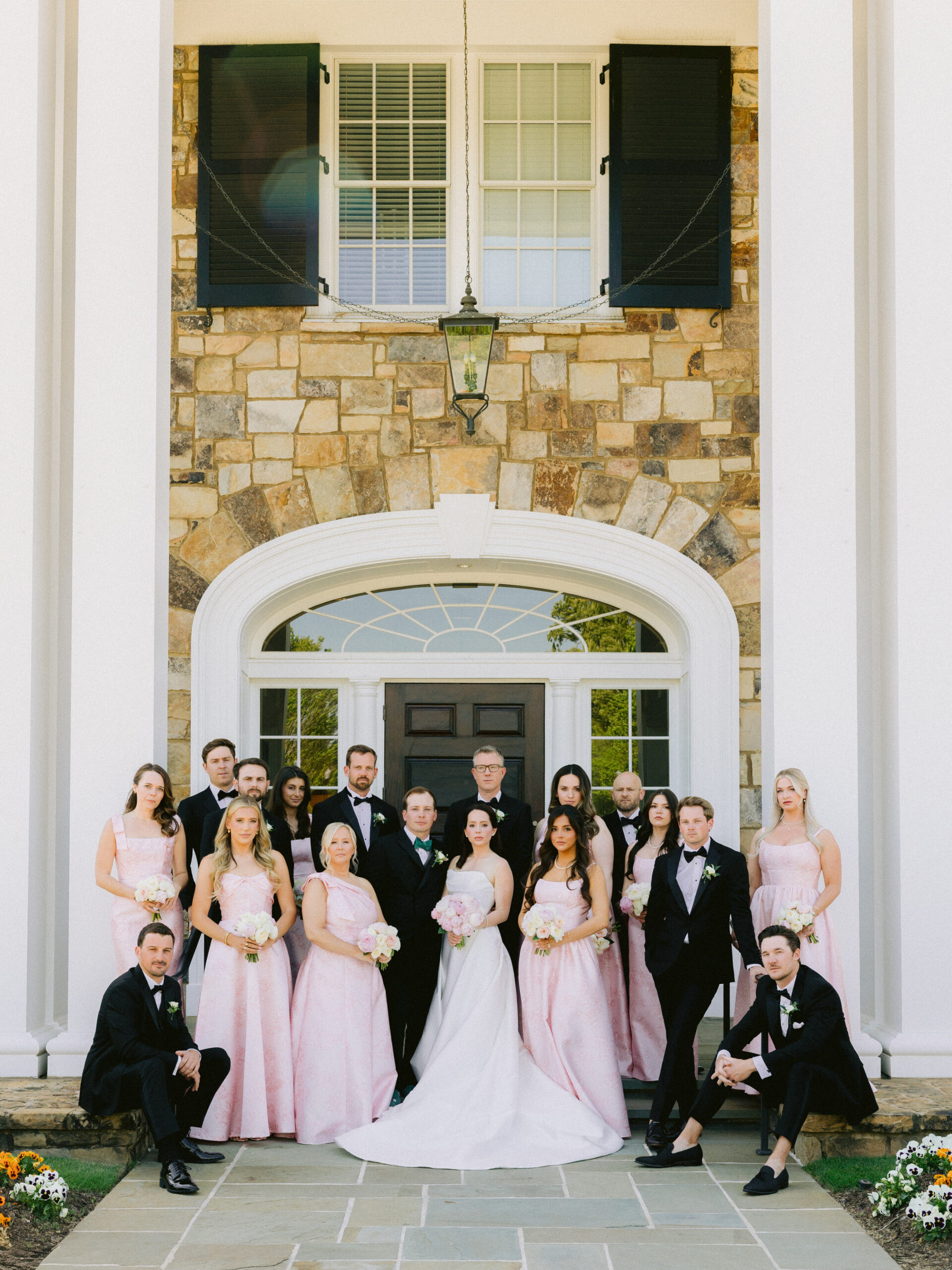 Atlanta Country Club Wedding bridal party