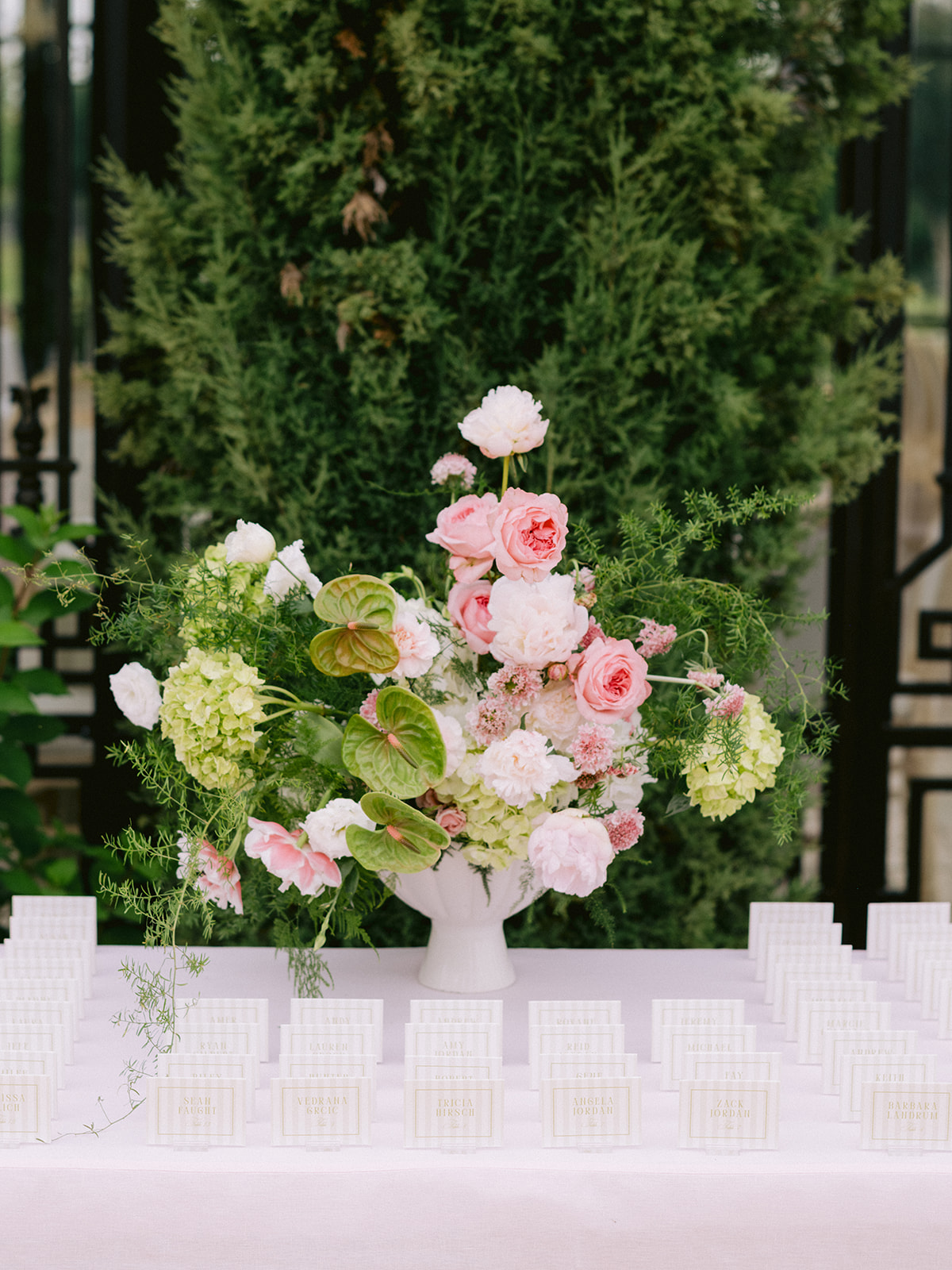 Conservatory wedding