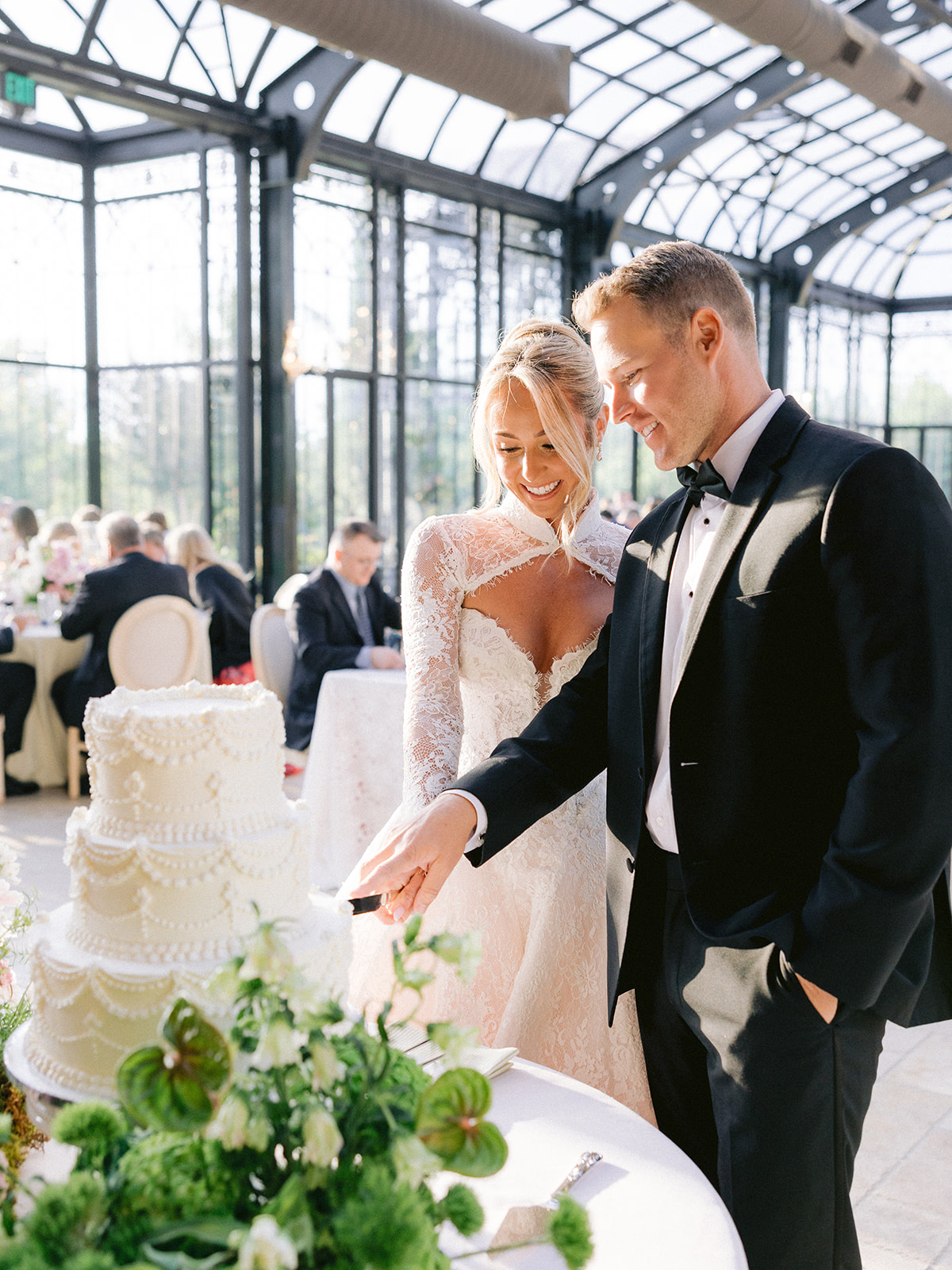 Conservatory wedding